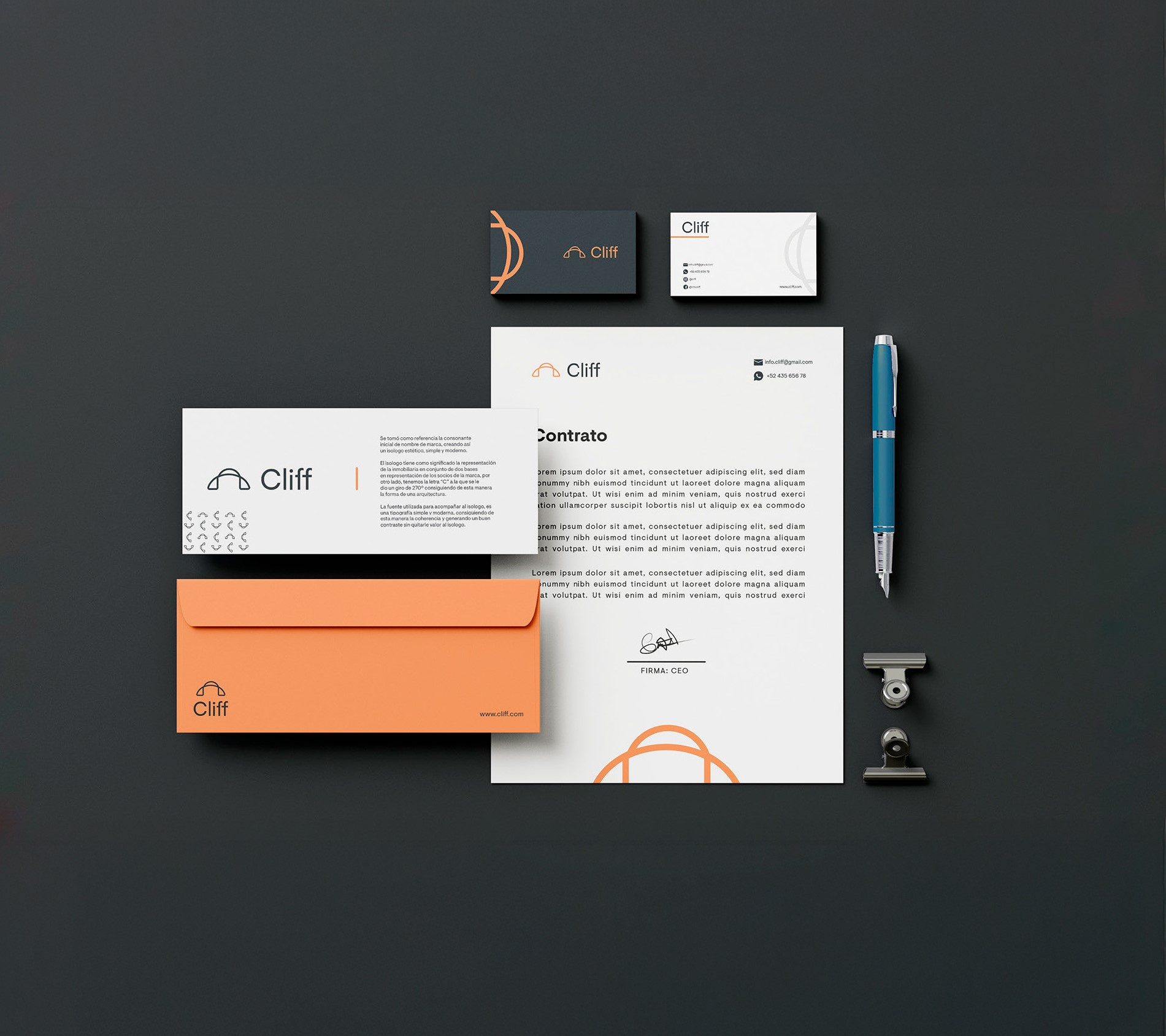 Proyecto de identidad visual - Diseño de marca y logotipo profesional por JANFI